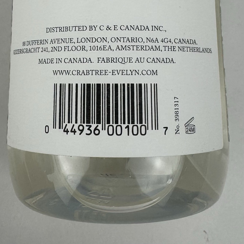 Crabtree & Evelyn Wisteria Hand Wash 16.9 oz Floral Soap New - Picture 6 of 7